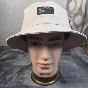 Dutch Bros Coffee "Radiate Kindness" Bucket Hat • Beige with Pocket • OS